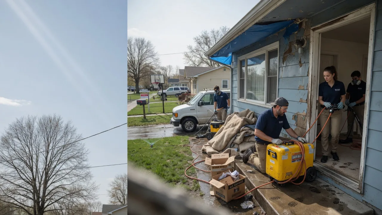 Basement Flood Cleanup in Enfield, CT near me